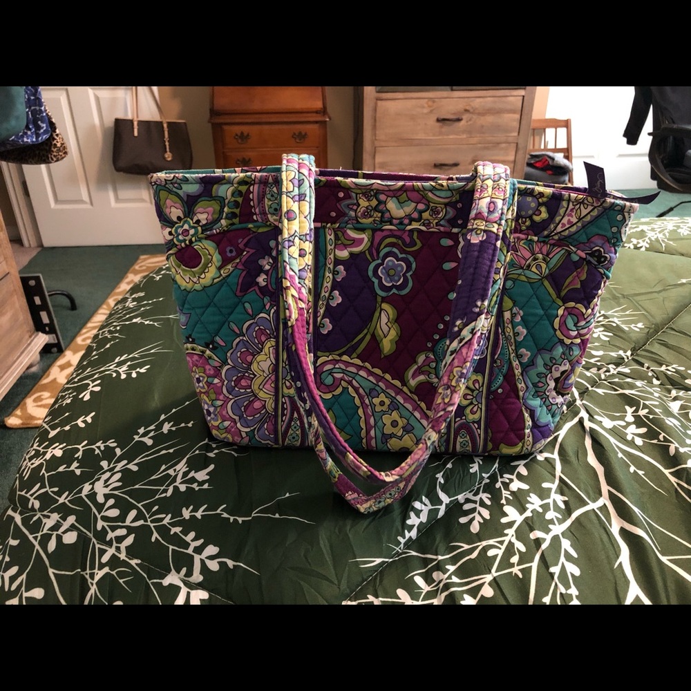 Authentic Vera Bradley tote bag.